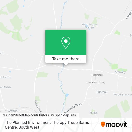 The Planned Environment Therapy Trust / Barns Centre map