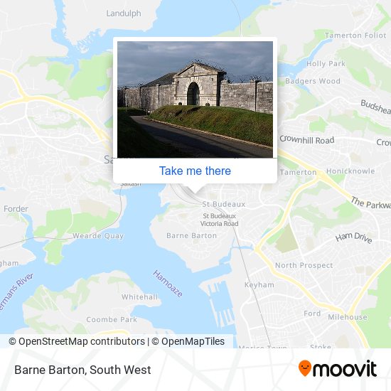 Barne Barton map