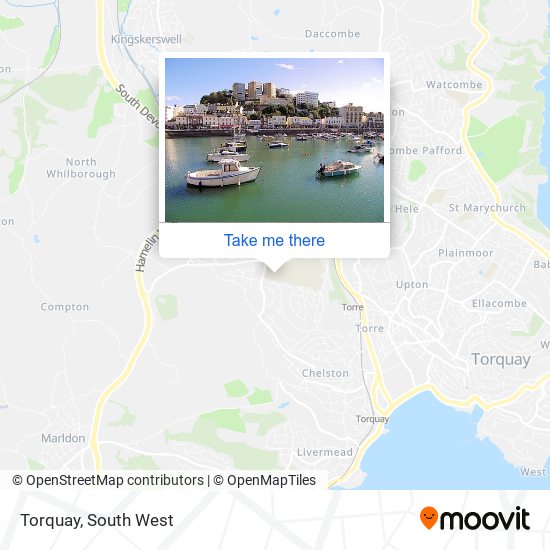 Torquay map