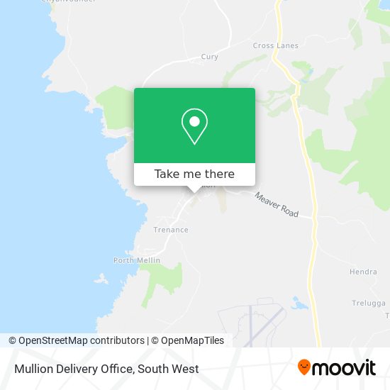 Mullion Delivery Office map