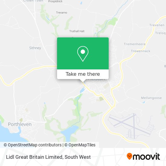 Lidl Great Britain Limited map