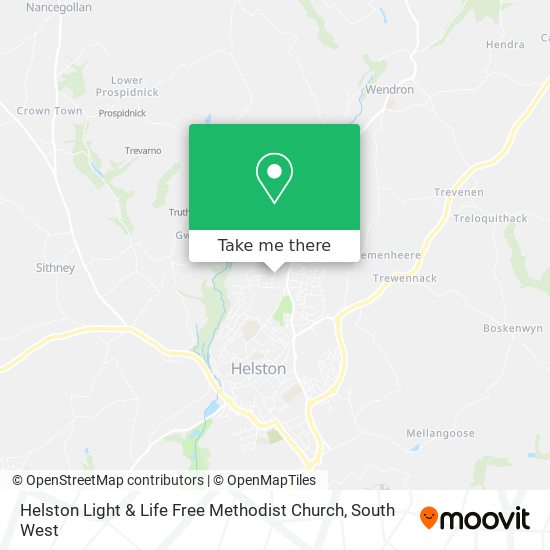 Helston Light & Life Free Methodist Church map