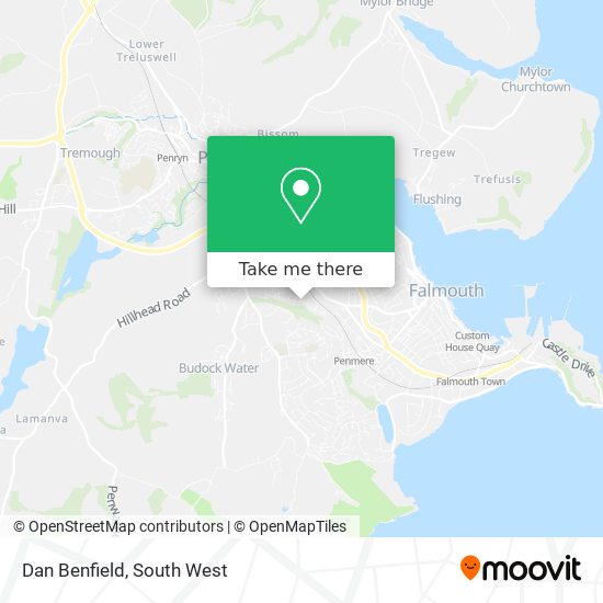 Dan Benfield map