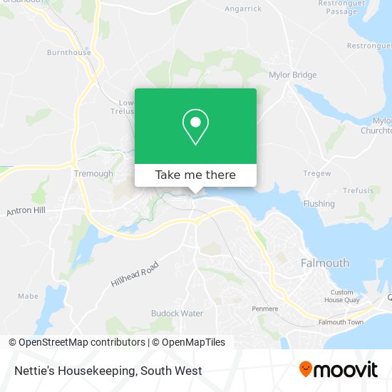 Nettie's Housekeeping map