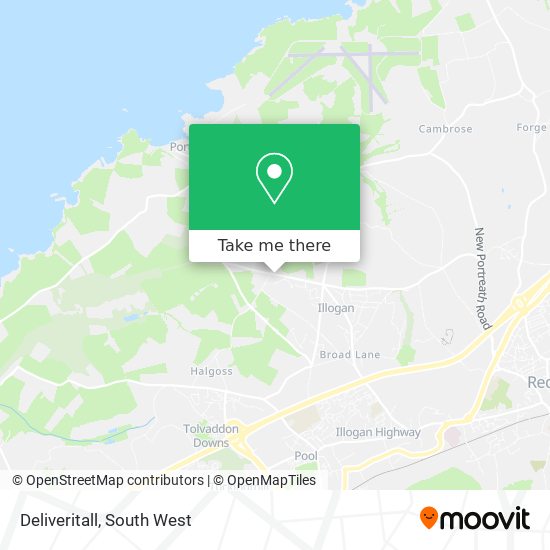Deliveritall map