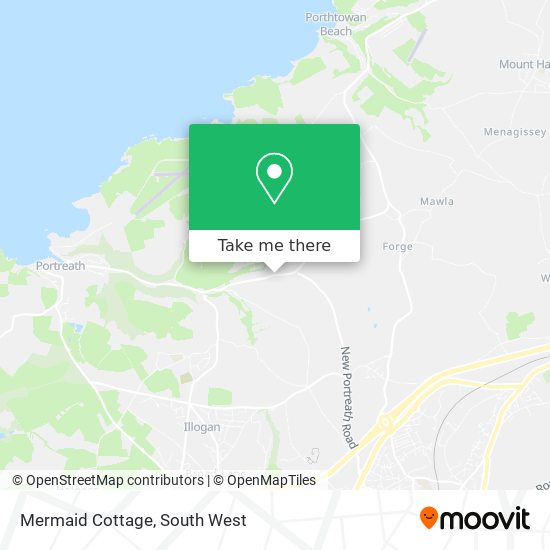 Mermaid Cottage map