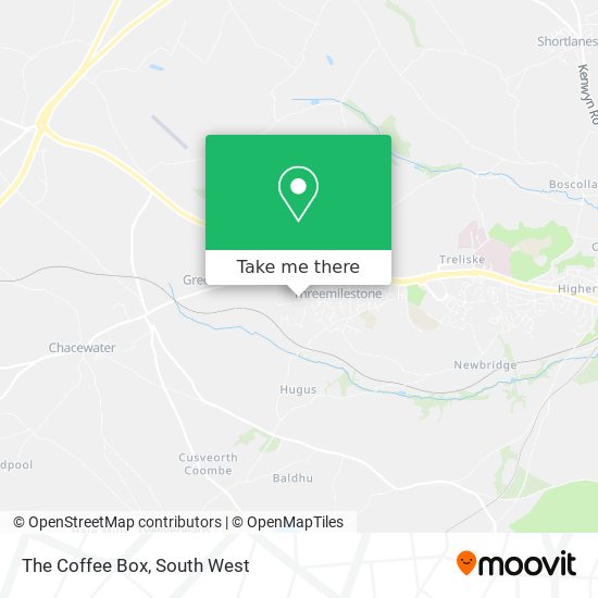 The Coffee Box map