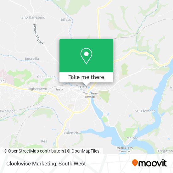 Clockwise Marketing map