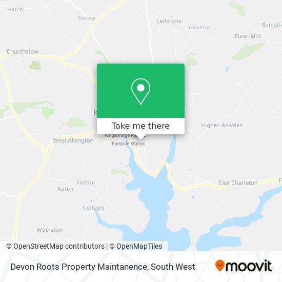 Devon Roots Property Maintanence map