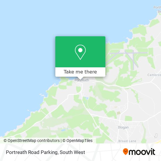 Portreath Road Parking map