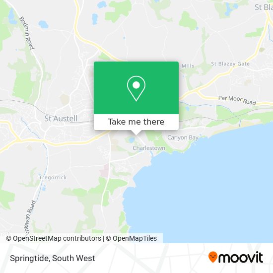 Springtide map