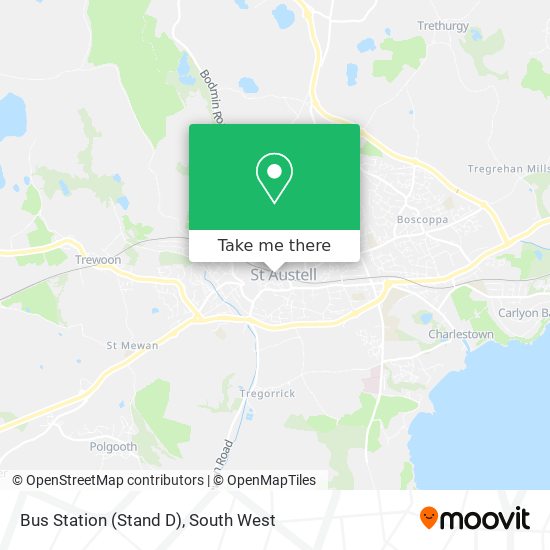 Bus Station (Stand D) map
