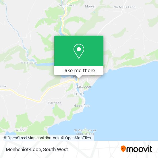 Menheniot-Looe map