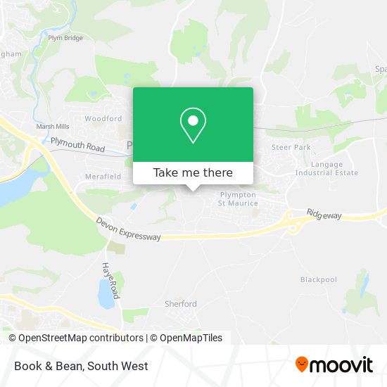 Book & Bean map