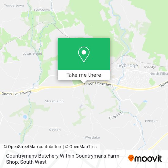 Countrymans Butchery Within Countrymans Farm Shop map