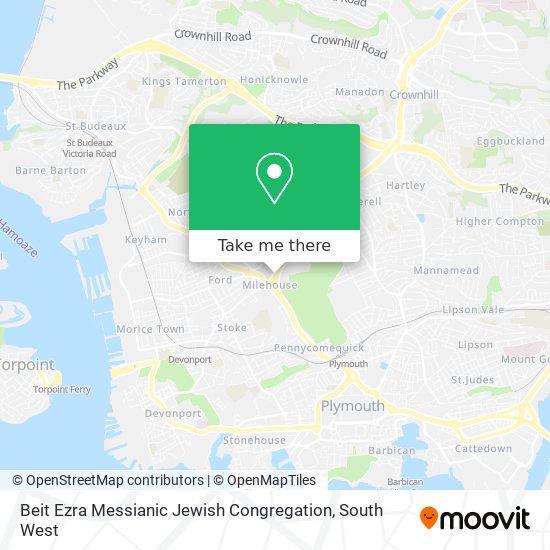 Beit Ezra Messianic Jewish Congregation map