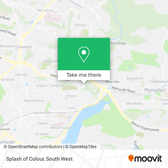 Splash of Colour map