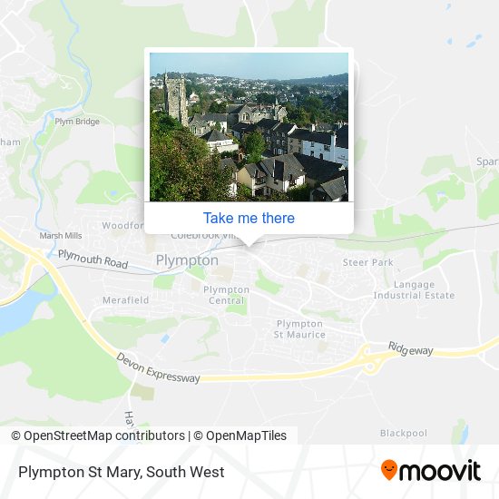 Plympton St Mary map