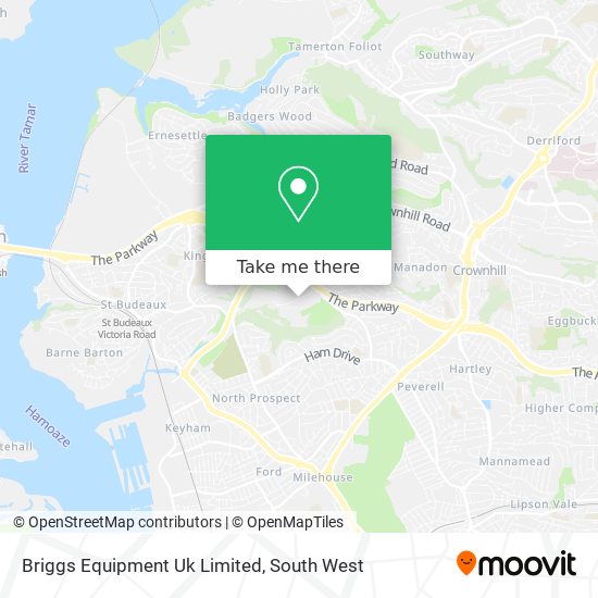 Briggs Equipment Uk Limited map