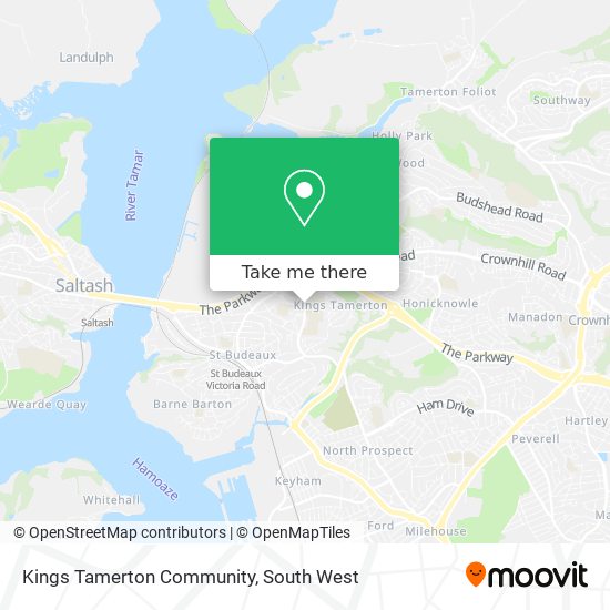Kings Tamerton Community map
