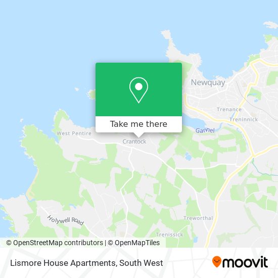 Lismore House Apartments map