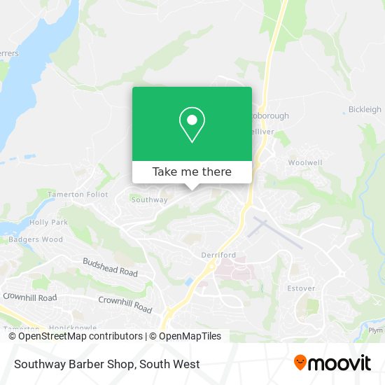 Southway Barber Shop map