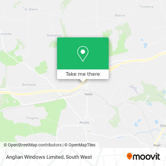 Anglian Windows Limited map