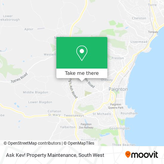 Ask Kev! Property Maintenance map