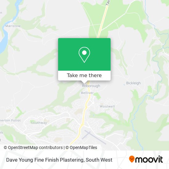 Dave Young Fine Finish Plastering map