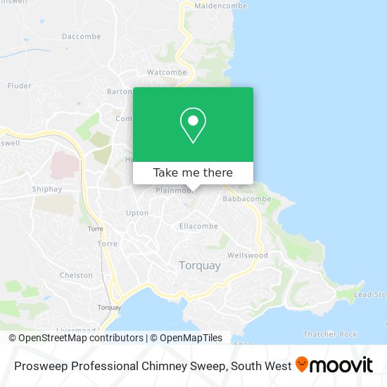 Prosweep Professional Chimney Sweep map