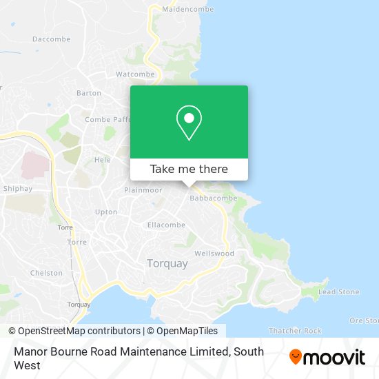 Manor Bourne Road Maintenance Limited map