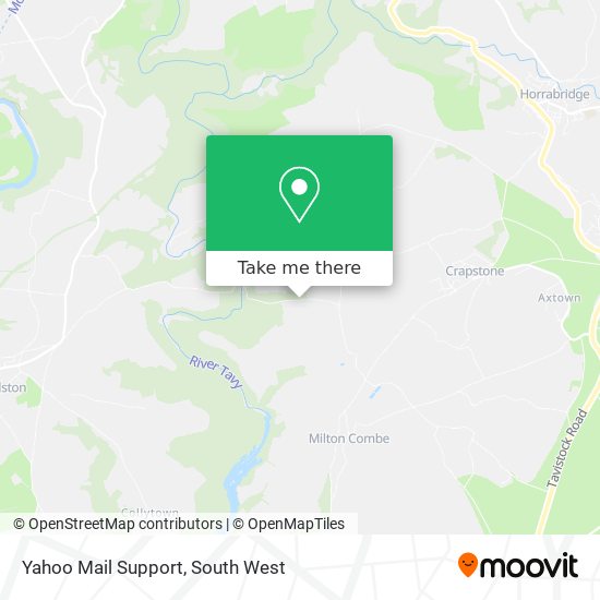 Yahoo Mail Support map