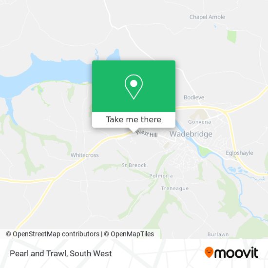 Pearl and Trawl map