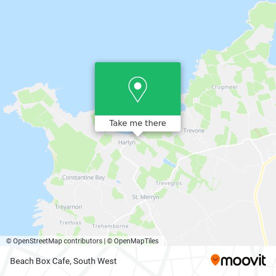 Beach Box Cafe map