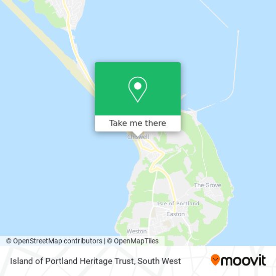 Island of Portland Heritage Trust map