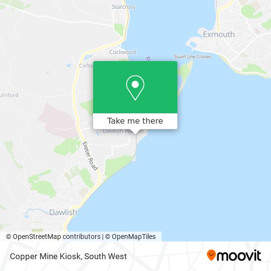 Copper Mine Kiosk map