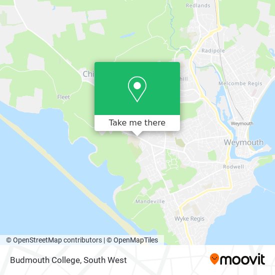 Budmouth College map