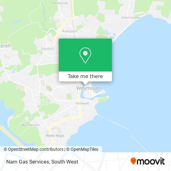 Nam Gas Services map