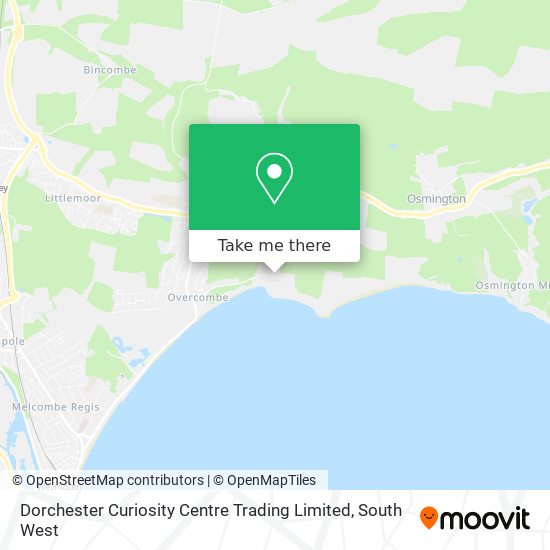 Dorchester Curiosity Centre Trading Limited map