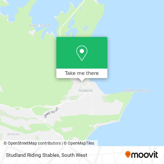 Studland Riding Stables map