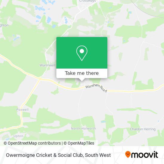 Owermoigne Cricket & Social Club map