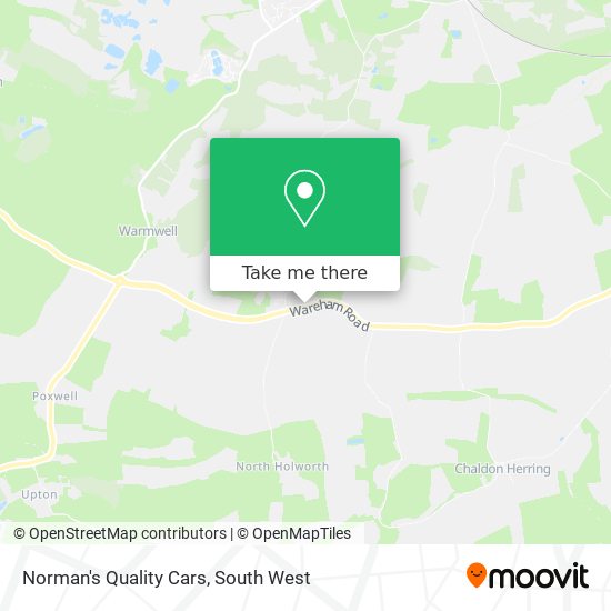 Norman's Quality Cars map