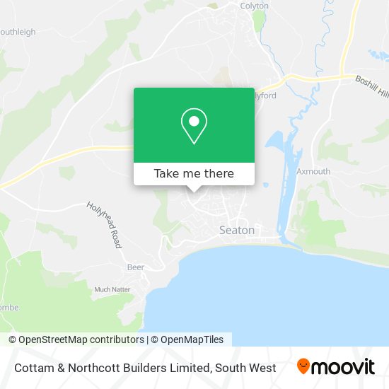 Cottam & Northcott Builders Limited map