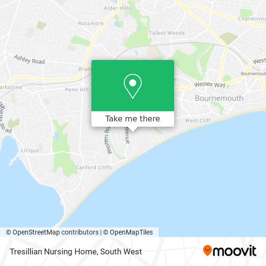 Tresillian Nursing Home map