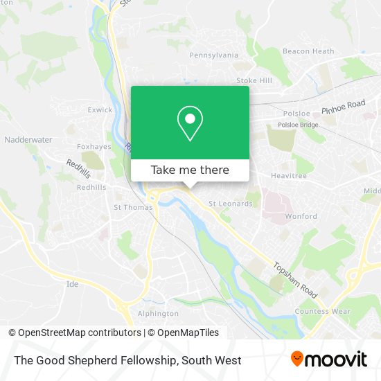 The Good Shepherd Fellowship map
