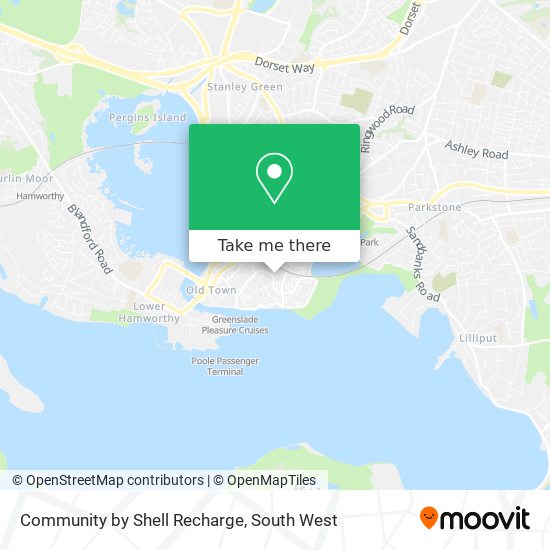Community by Shell Recharge map