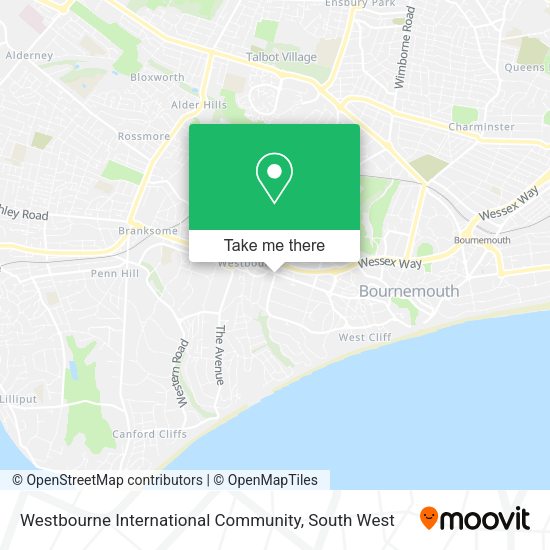 Westbourne International Community map