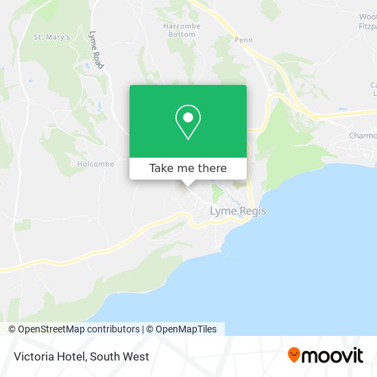 Victoria Hotel map