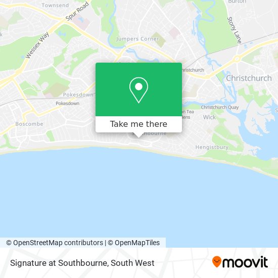 Signature at Southbourne map
