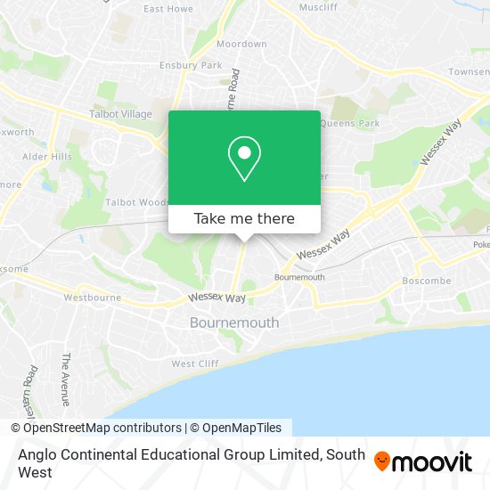 Anglo Continental Educational Group Limited map